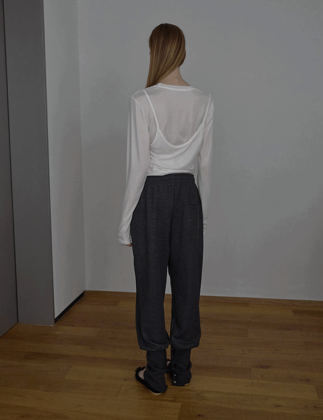 【新作5％OFF・3日間】Cuff Sweat Pants_3colors