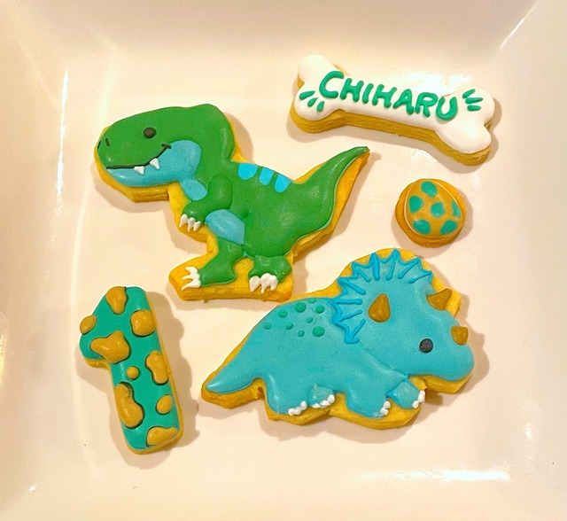 セミオーダー　恐竜クッキーセット