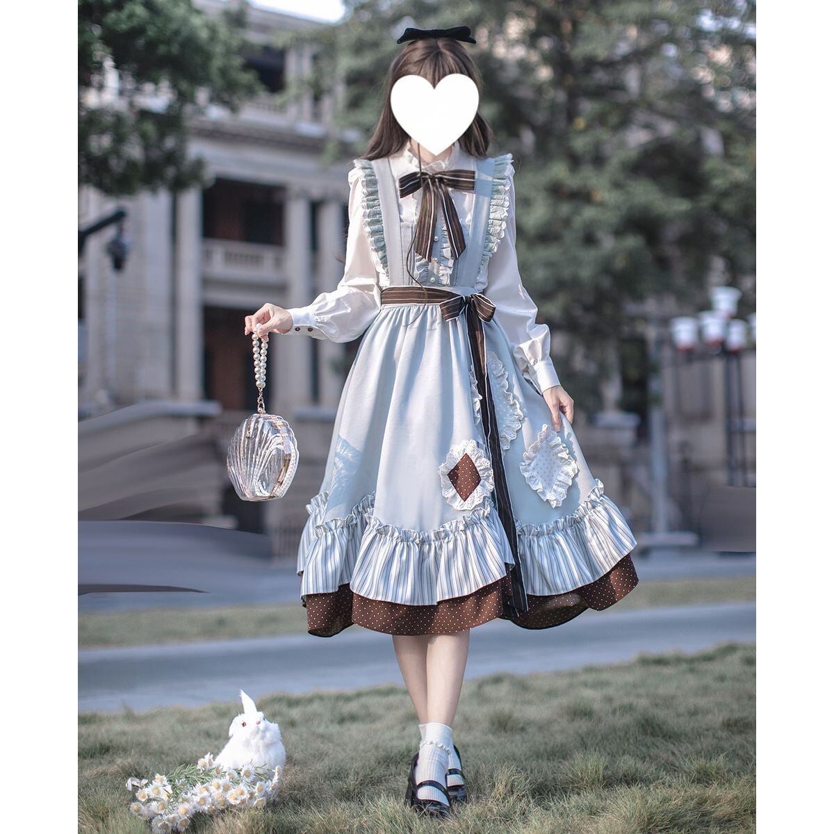 エレガントアリスセットアップ：ジャンパースカート | Maiden's Rêve