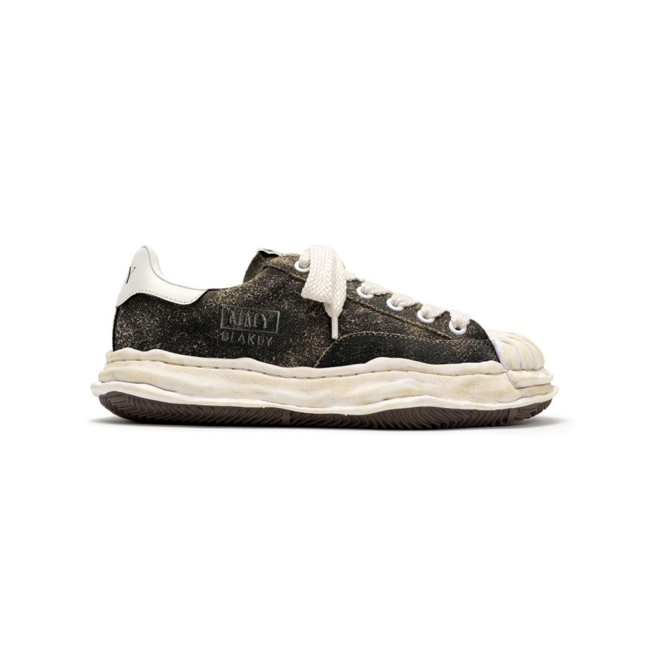 【Maison MIHARA YASUHIRO】"BLAKEY" OG Sole Vintage Suede Low-top Sneaker - 1