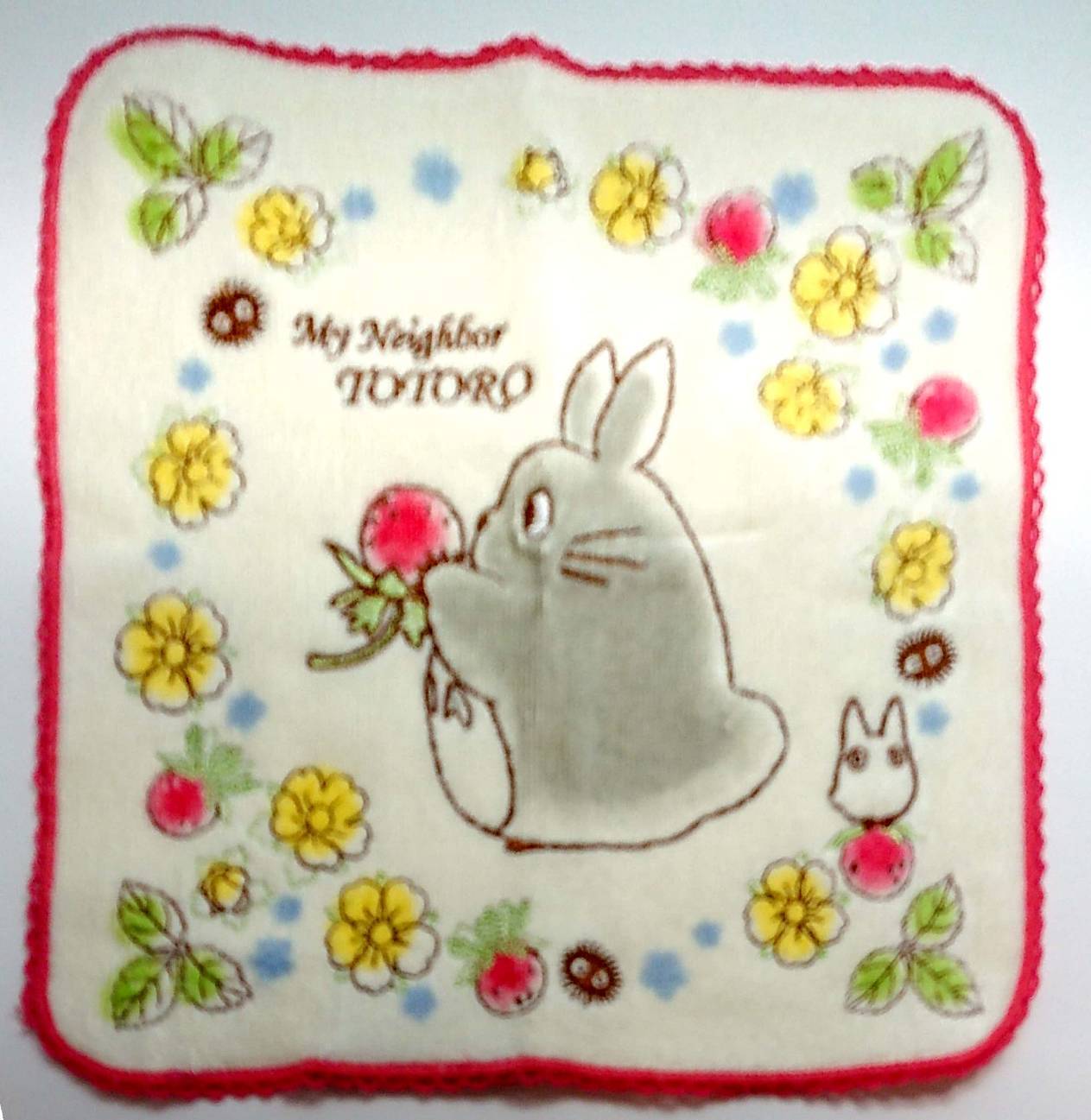 トトロ刺繍タオルハンカチ | bepop