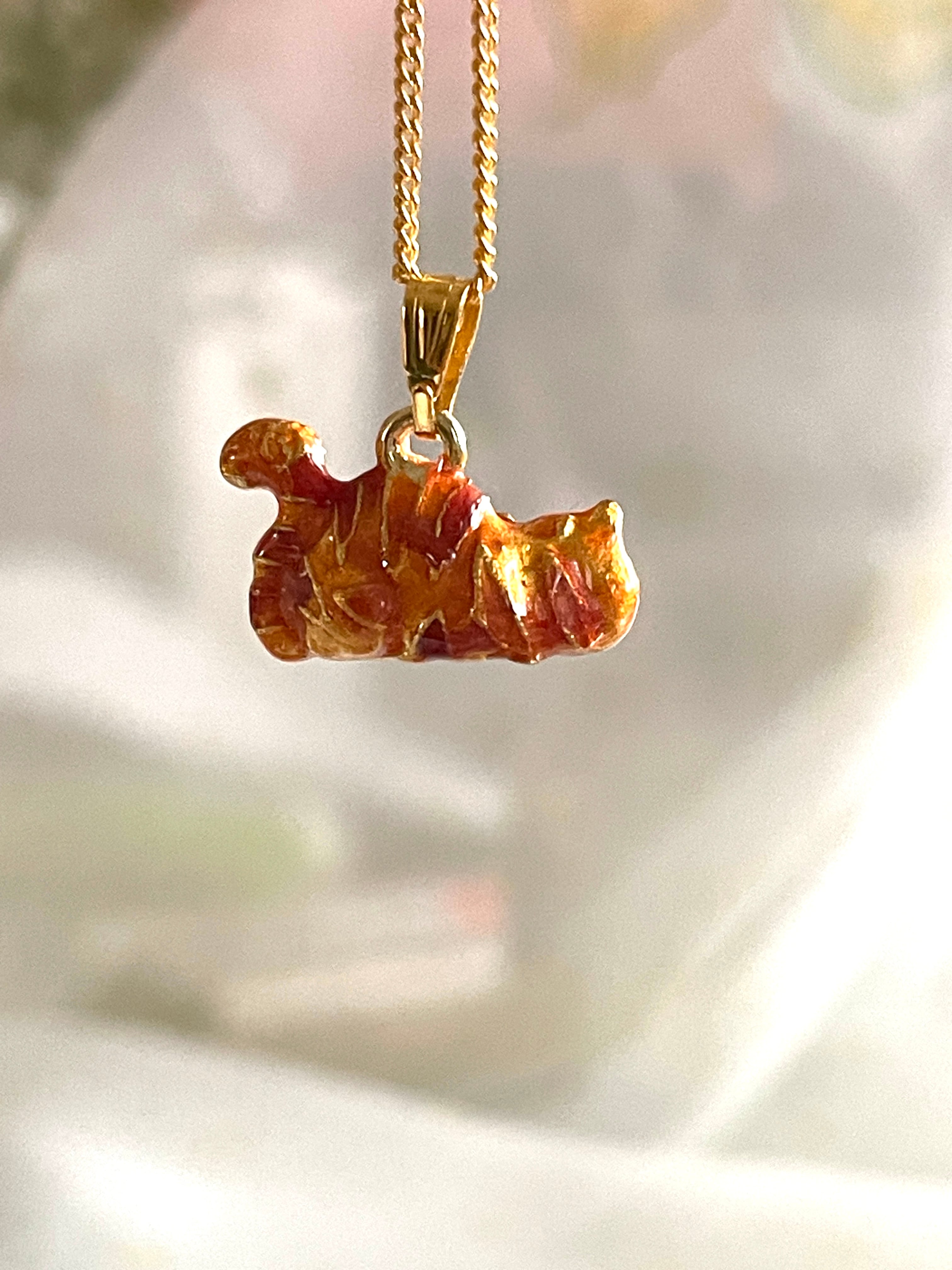 ◇送料込◇チェシャ猫②◇ネックレス付きエナメルBOX◇シークレット