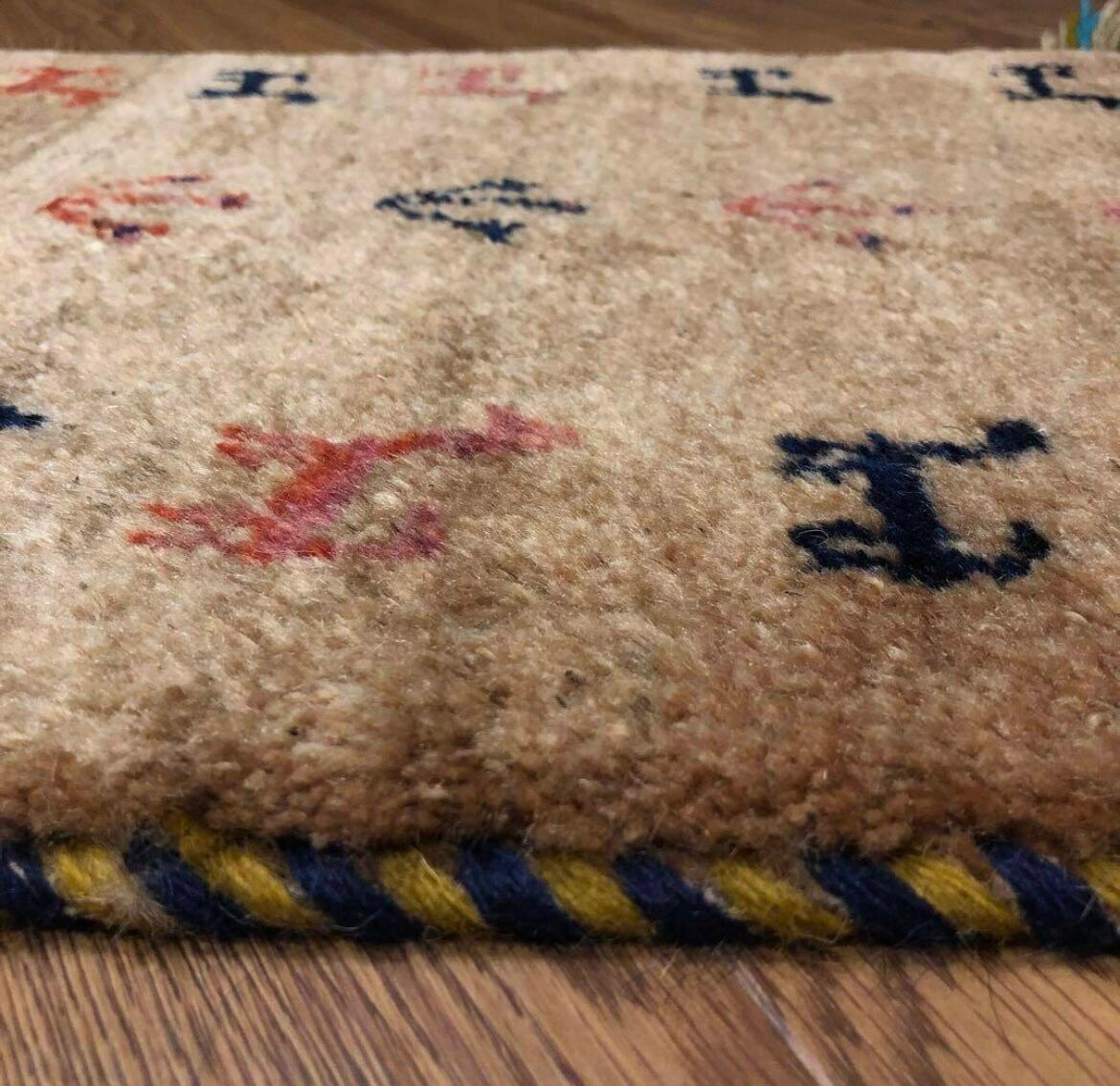 ペルシャギャッベ (ギャベ) ギャッベ 玄関マット No.GM-319 | A's Rug