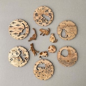 【Tomogu】ちょうとミケ Coaster and chopstick rest set