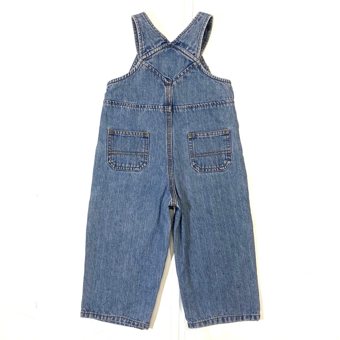 kids】カーハート デニムオーバーオール キッズ 24 months 90?相当 
