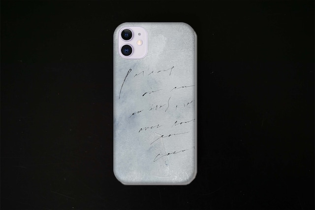 cell phone case_calligraphy /b［受注生産］