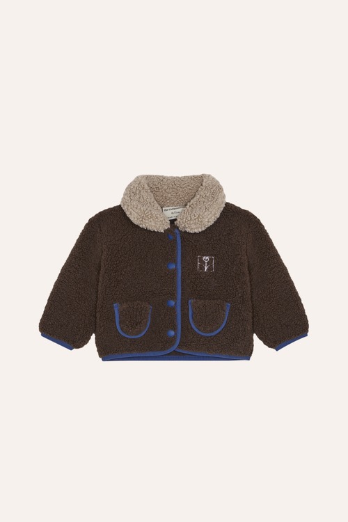 The Campamento / Green Teddy Baby Jacket / 12-18M