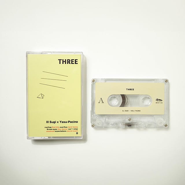 〈残り1点〉【カセットテープ】Ill-Sugi x Yasu-Pacino - Three