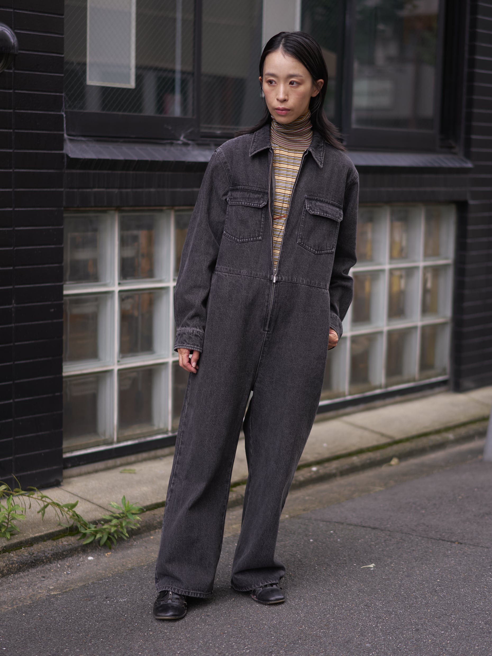Jane Black Denim Jumpsuit | oll