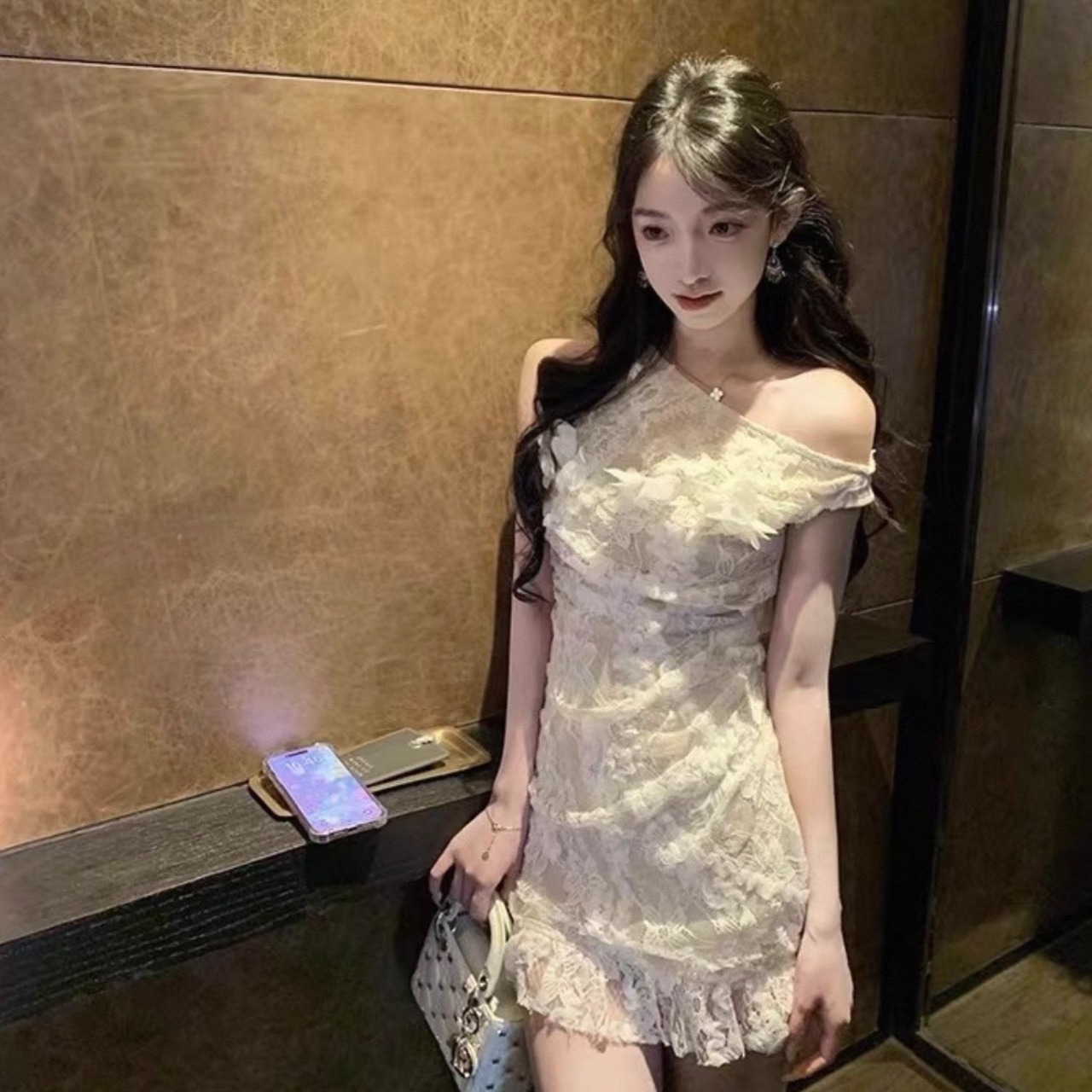 Little Birthday Waist-Defined Dress