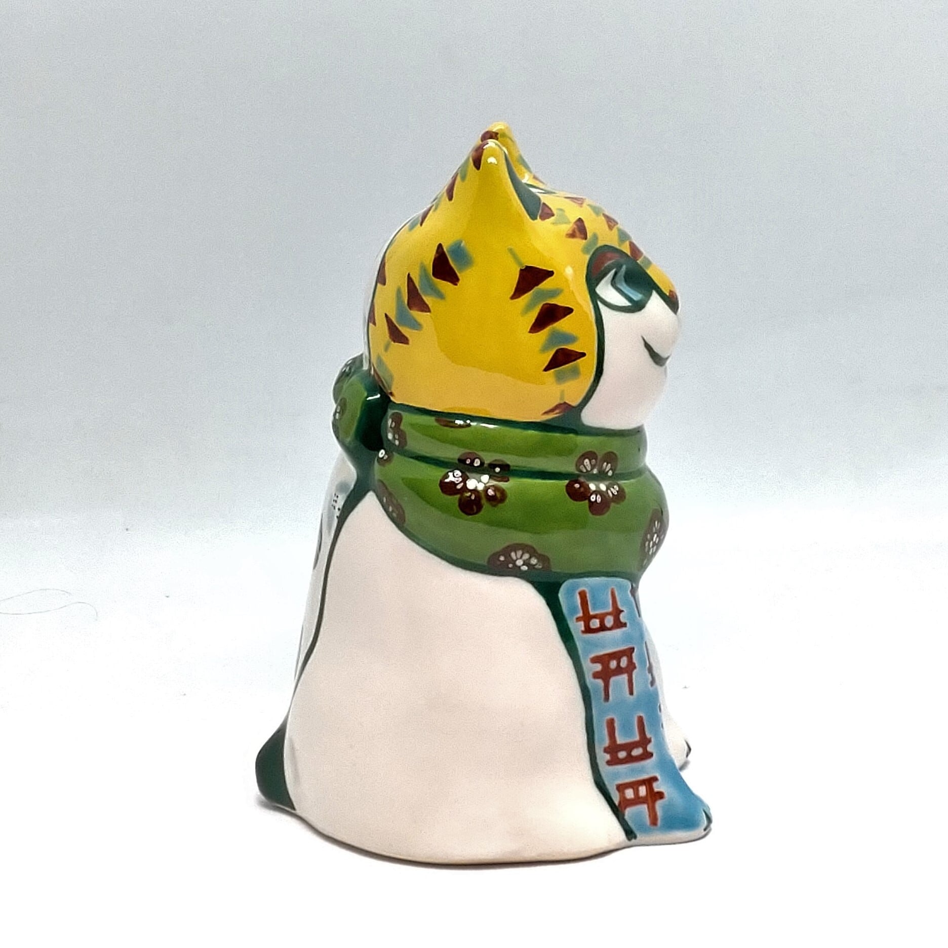 京都発【京焼・清水焼】ビタミンカラー&アンニュイな招き猫◇舞妓や