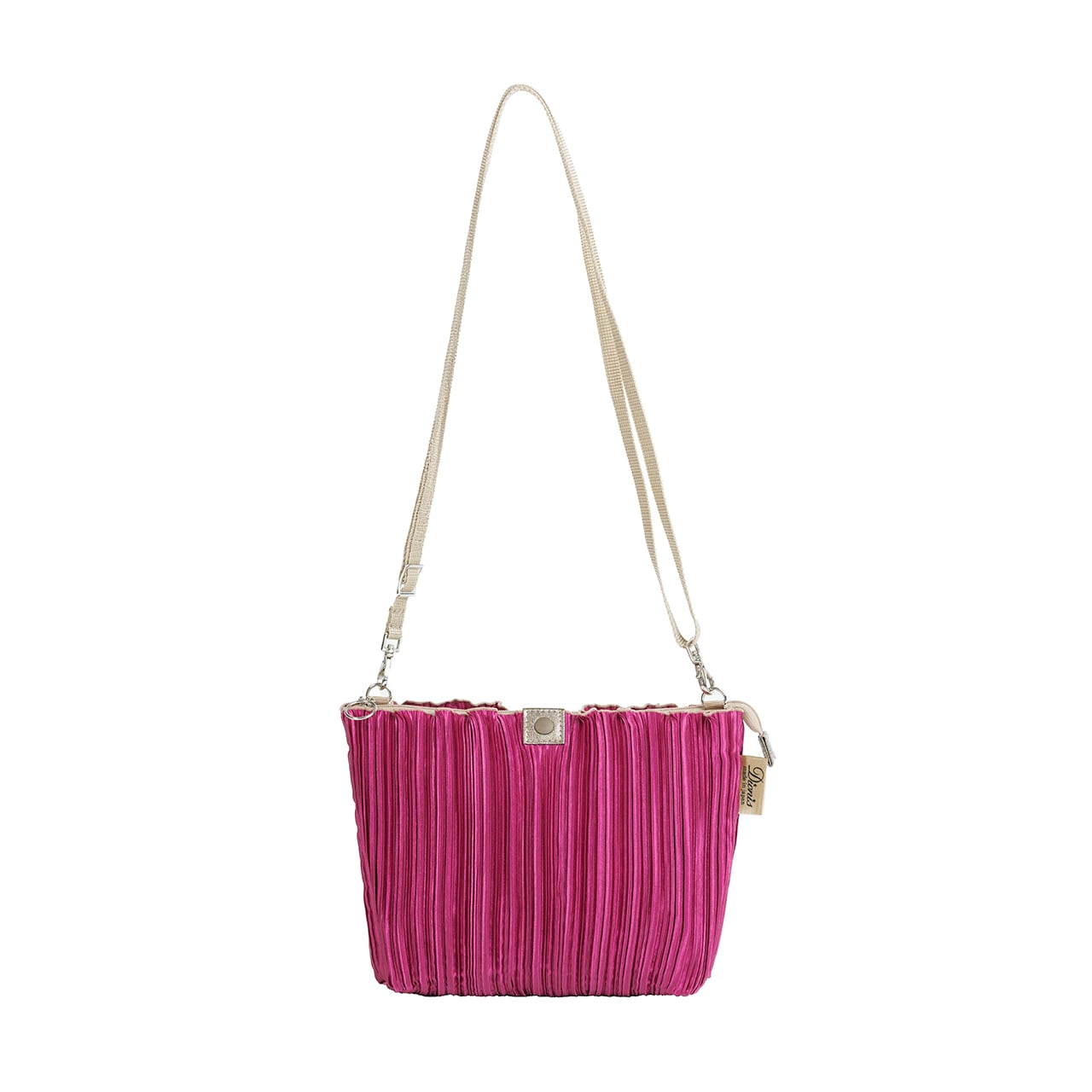 カラフルプリーツ2WAYショルダーバッグ(DSP-S861)#30ラズベリー
