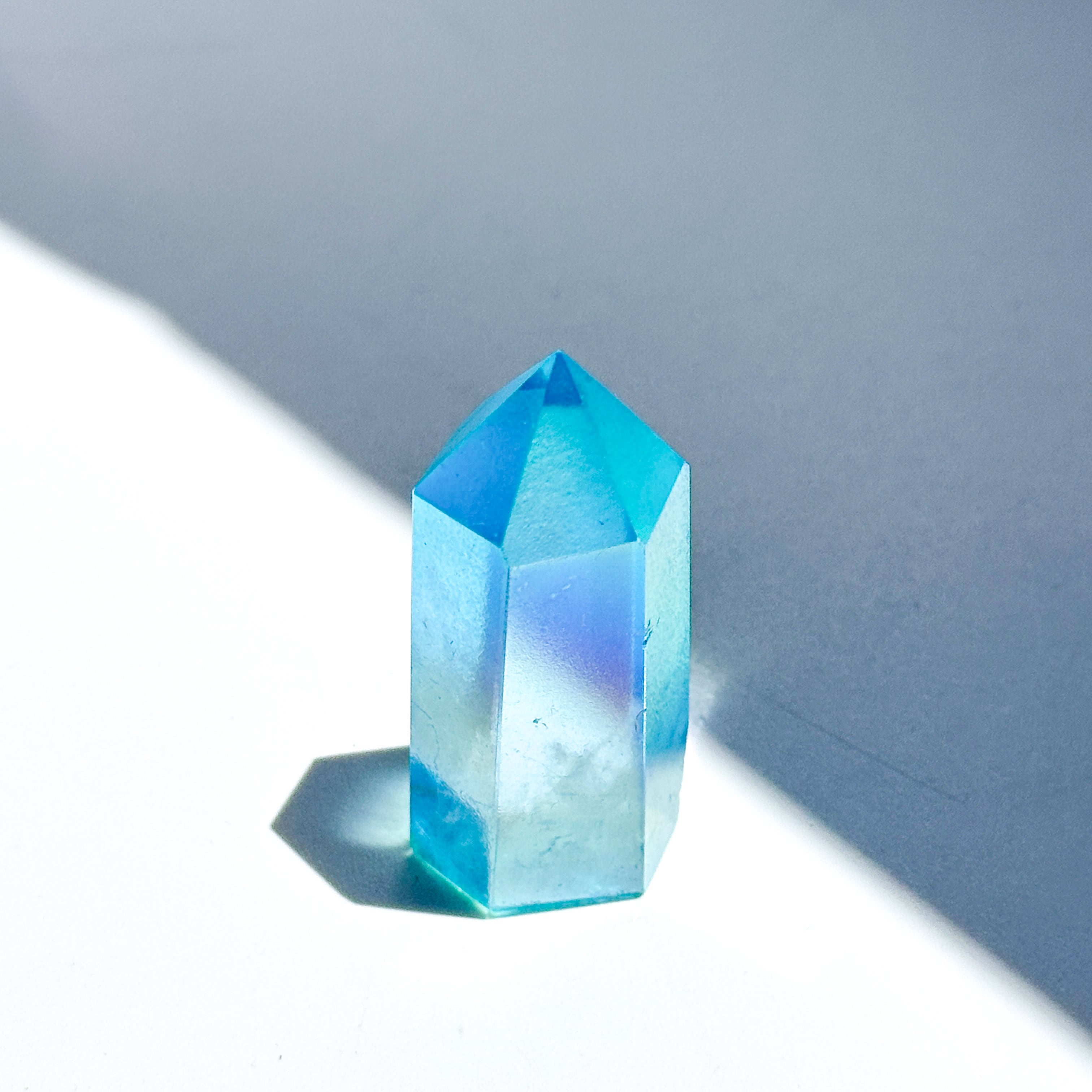 アクアオーラクォーツ タワー 81✧ Aqua Aura Quartz ✧天然石・鉱物