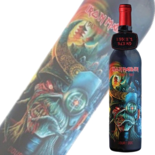 アイアン・メイデン ダーケスト・レッド ドウロDOC ～エディーズ・ブレンド～ 赤ワイン 750ml ポルトガル産 ワイン 2021 エディ ラベル かっこいい コレクション WINE
