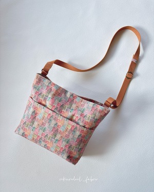 TB768◆80cm◆ラスト1点‼◆M◆倉敷帆布生地◆10号◆マレファブ◆街並み柄◆製作事例あり