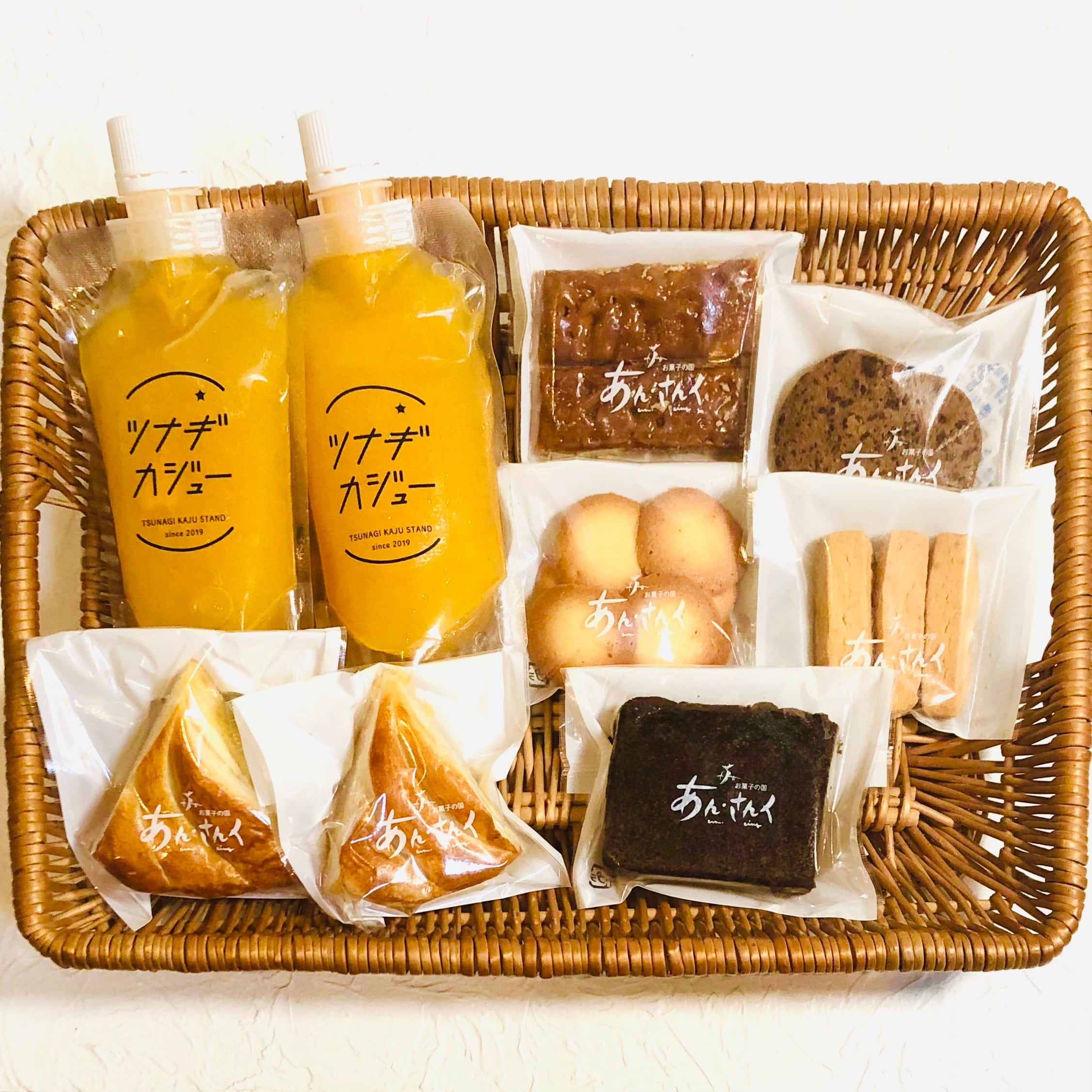 飲むレモンジュレorキウイジュレ２本と焼き菓子のギフト