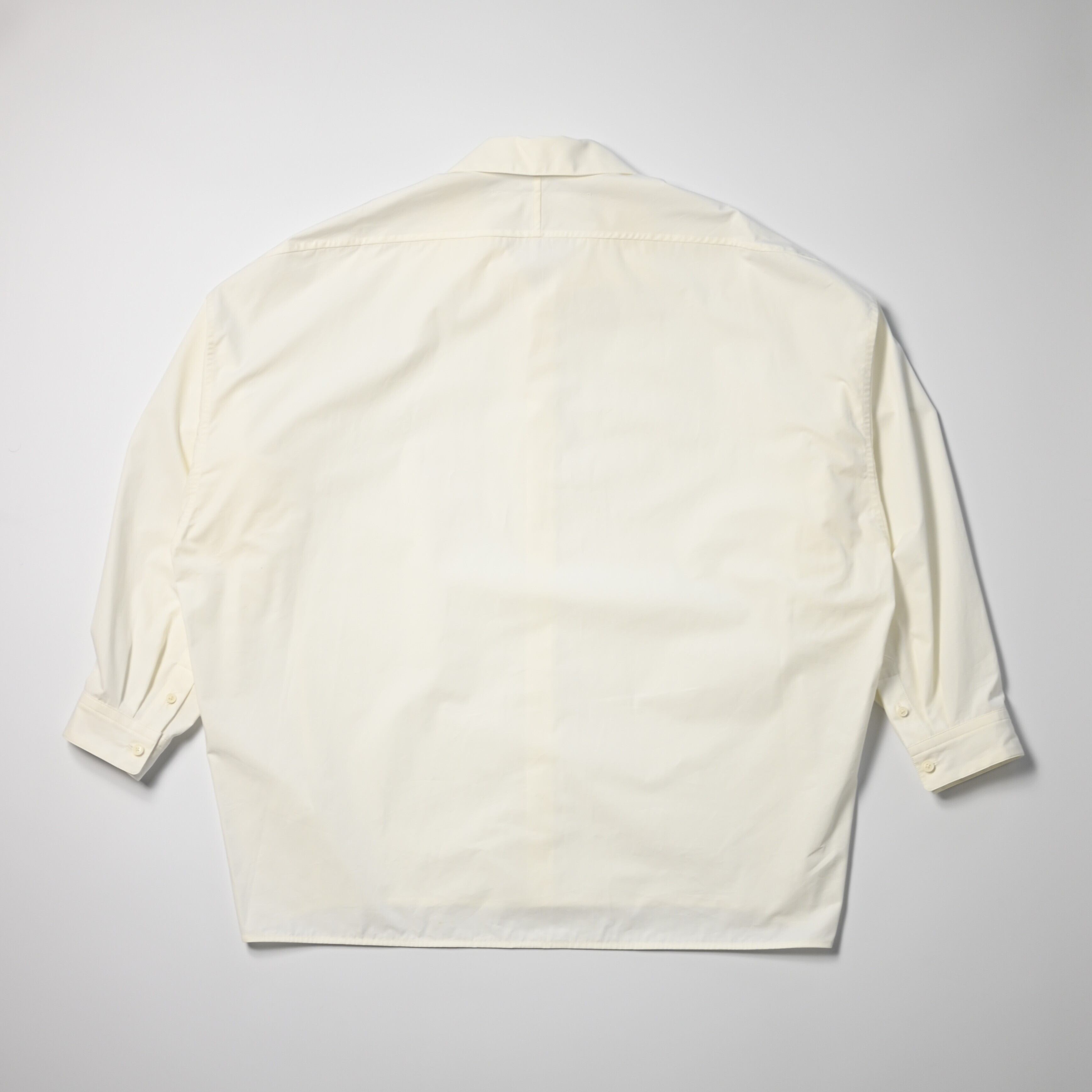 Nonnotte / Draping Open Collar Shirt Type A | GANKO