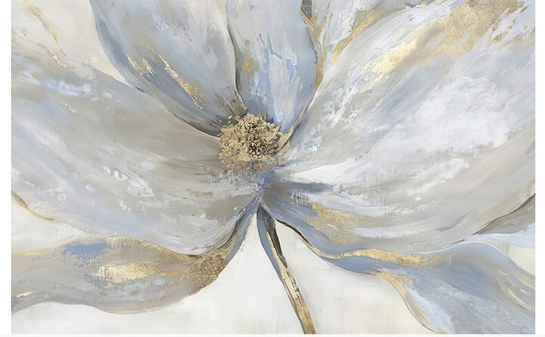 なかさま専用　花のモチーフの抽象画 A-152/24】抽象画 静物画 花 薔薇 絵画 キャンバス 真作 インテリア