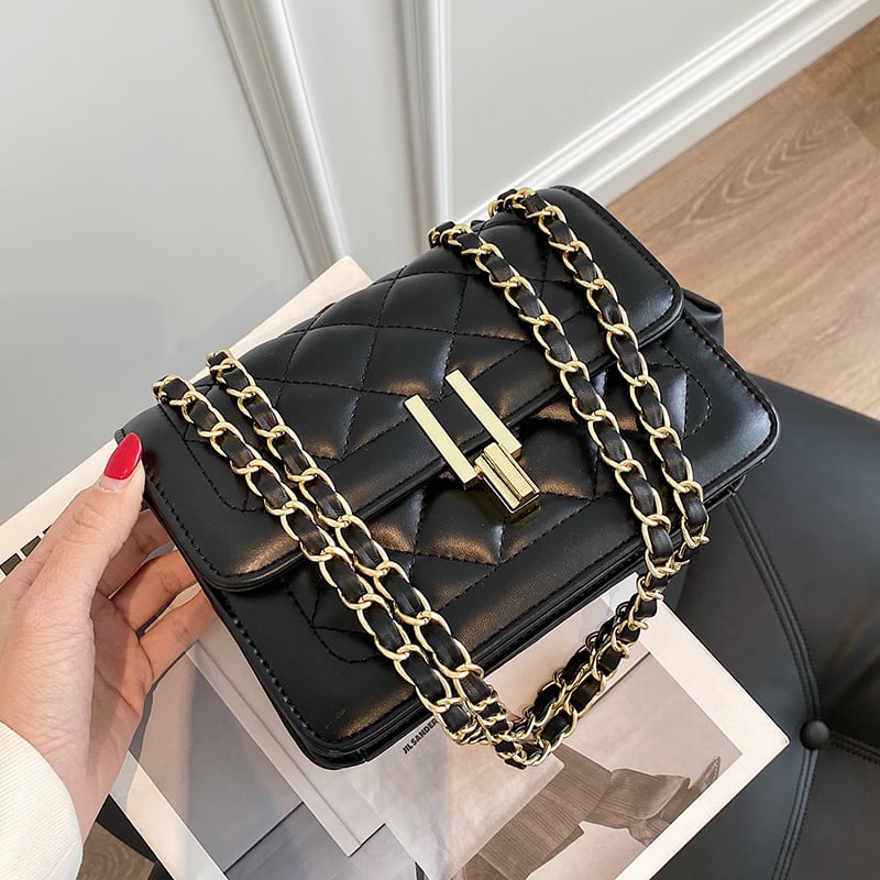 スモールバッグハンドバッグ2020新しいトレンディなネットレッドファッションワンショルダーメッセンジャーバッグ人気のワイルドインロンバスチェーンバッグ Tiancai_Wing_Bag10584897282