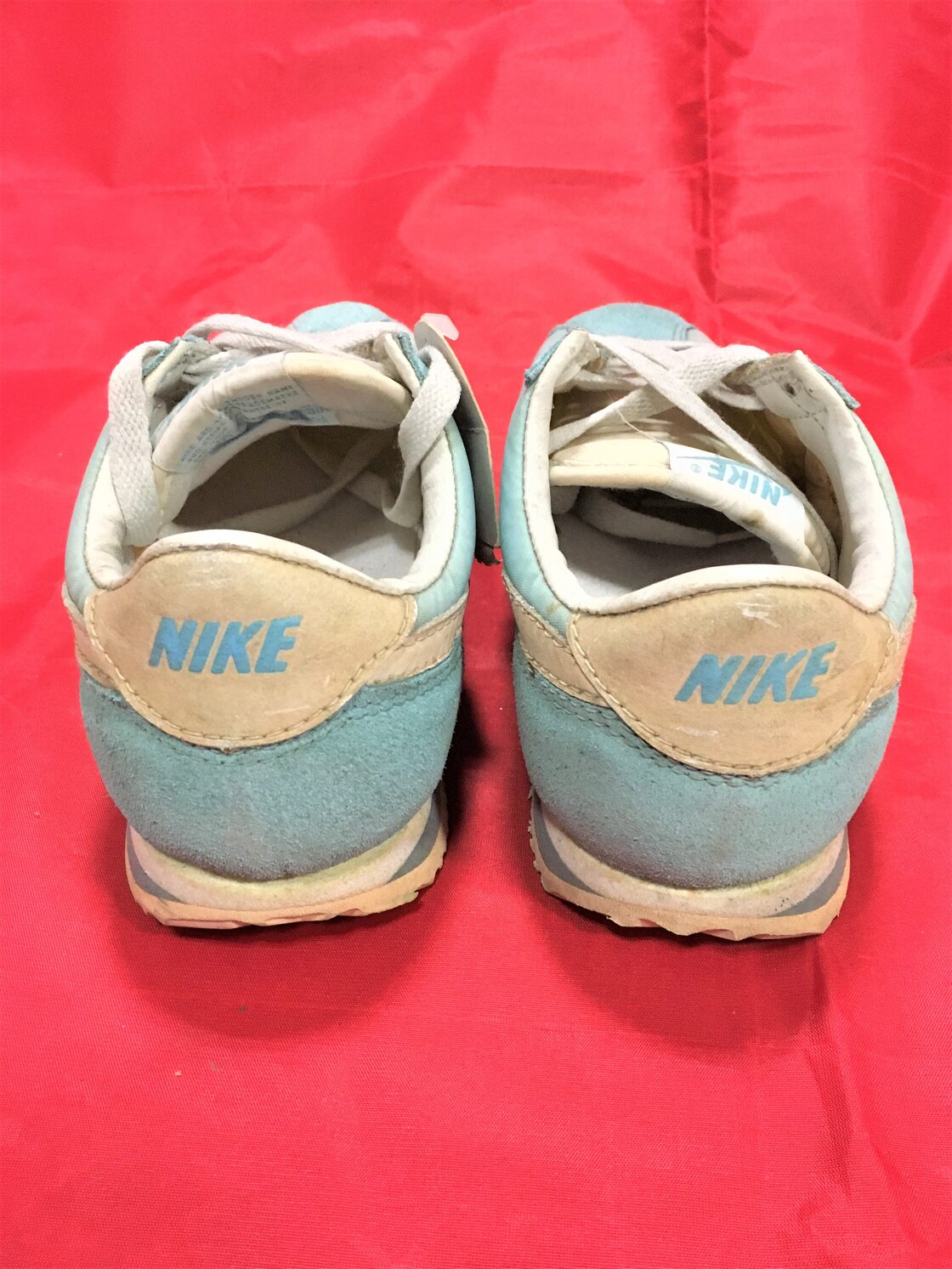 NIKE（ナイキ）CORTEZ （コルテッツ）ナイロン 3.5Y 22.5cm 水色/白 