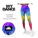 OUTLET webshop限定rainbow leopard dance leggings
