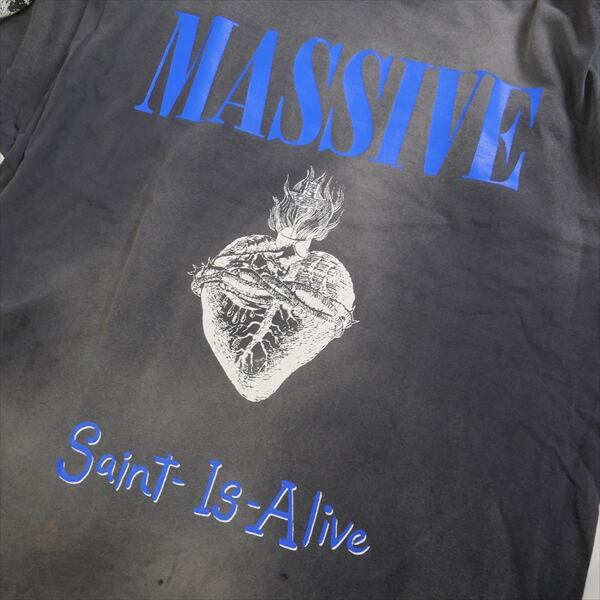 Size【XL】 SAINT MICHAEL セント マイケル 23AW LS TEE/MASSIVE BLACK