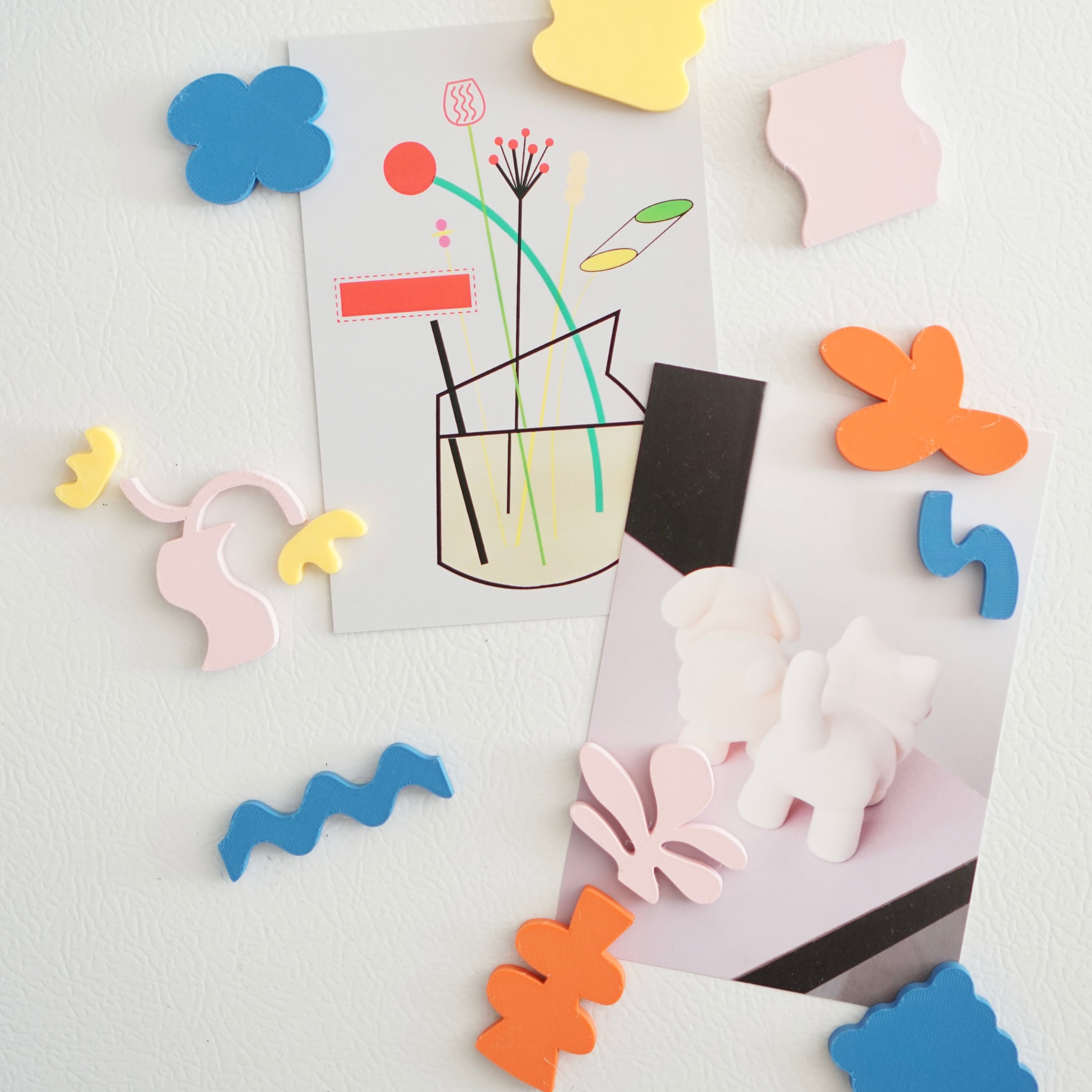 magnet set "flowers"