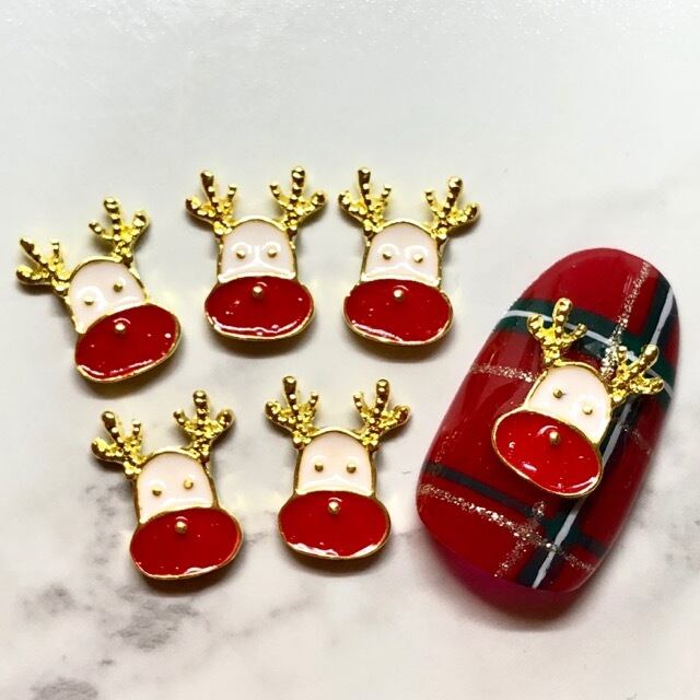 クリスマス　パーツ 楽天市場】クリスマス チャーム セット 金属チャーム ツリー リース