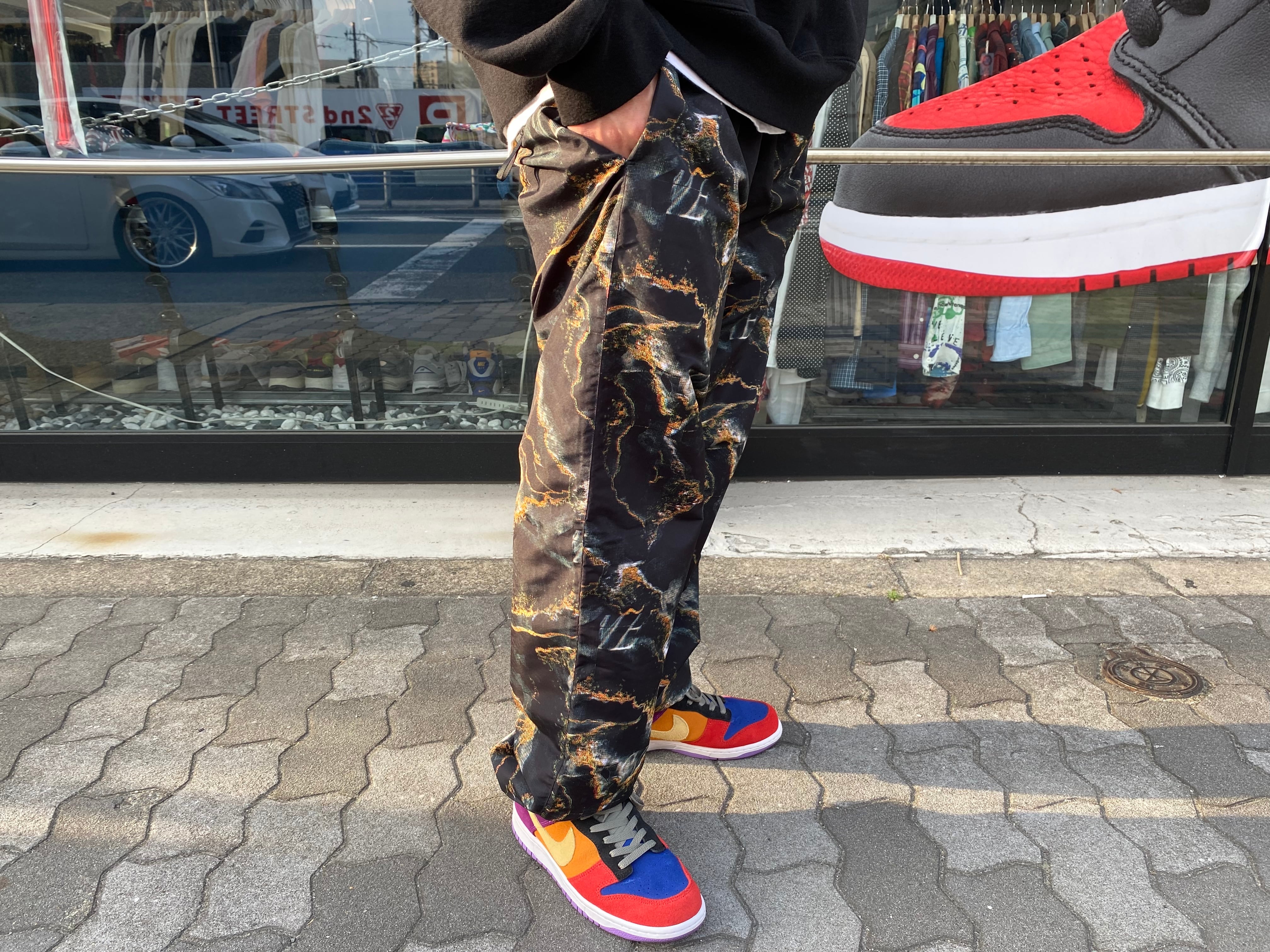 Supreme MARBLE TRACK PANT MEDIUM BLACK 34274 | BRAND BUYERS OSAKA
