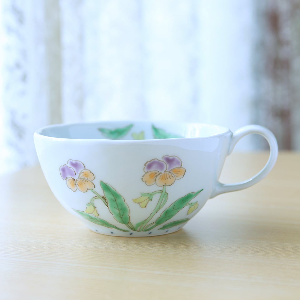 藍水 食器 8点 藍水「ハクサンイチゲ 8寸皿」 うつわ藍水 波佐見焼 直径約