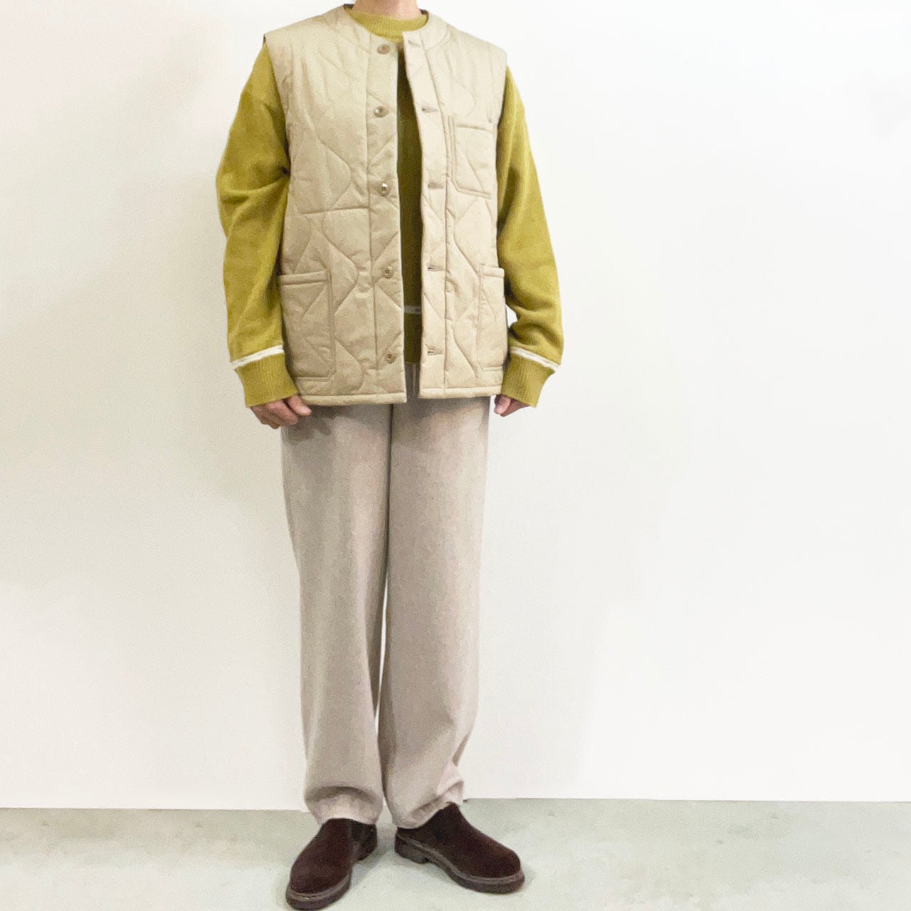 NAPRON ナプロン QUILTING VEST NP-JK29-24A ユニセックス