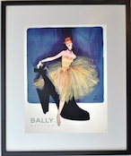 BALLY-バリー Bottier コラボパンプスポスター