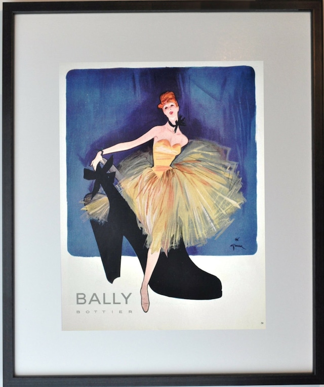 BALLY-バリー Bottierコラボポスター