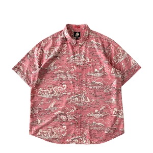 USED Aloha shirt / Reyn spooner / size 2XL