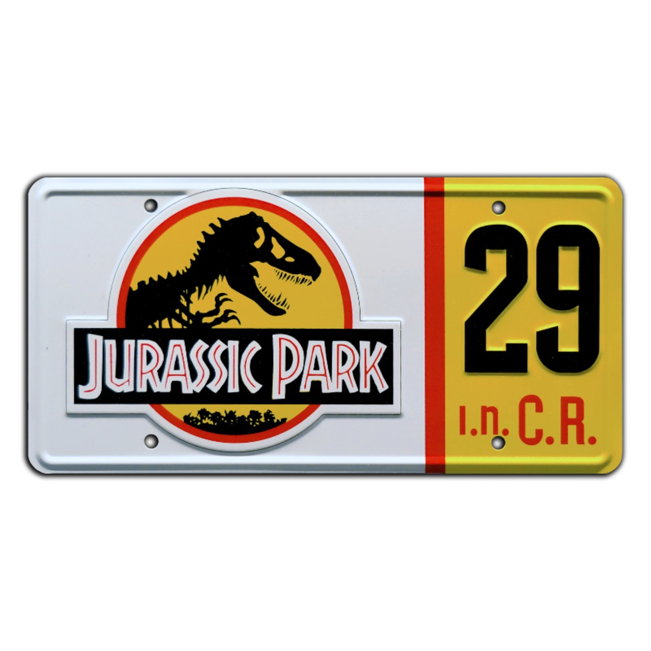JURASSIC PARK ナンバープレート