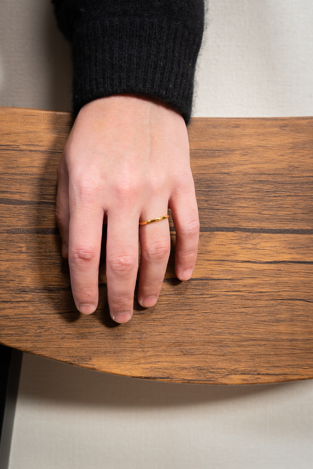 【2mm simple ring】 / GOLD