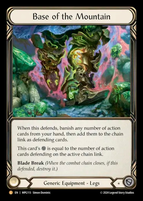 MPG113【EN】『RF』【Guardian】山脈の基部/Base of the Mountain 画像