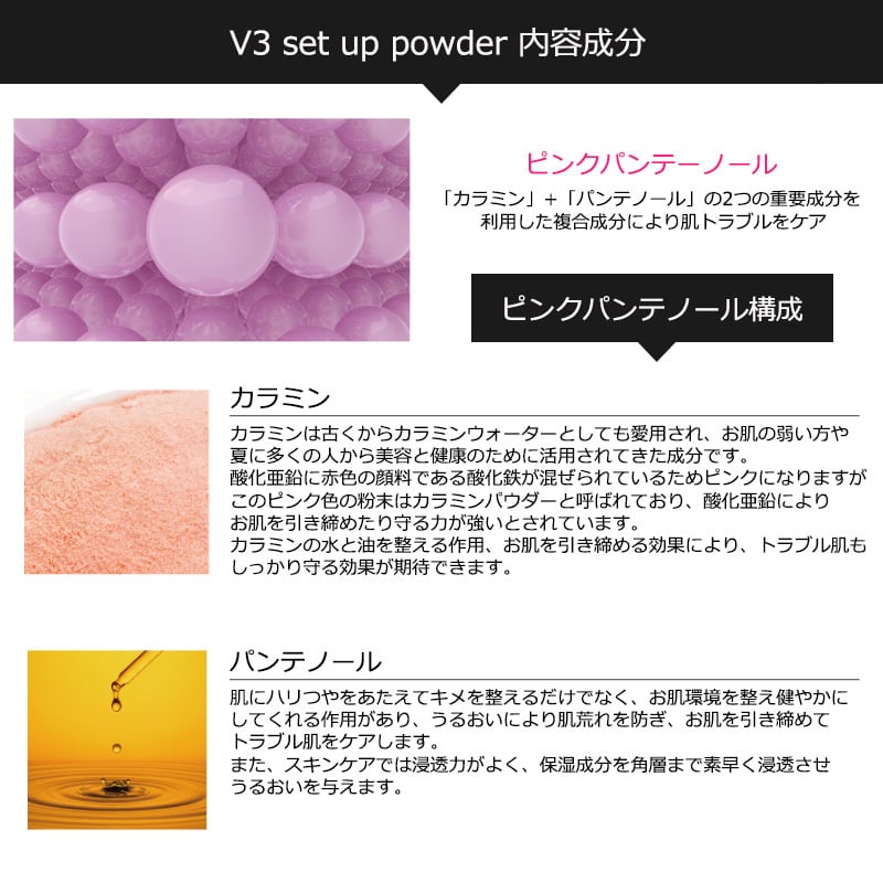 powder セットアップ