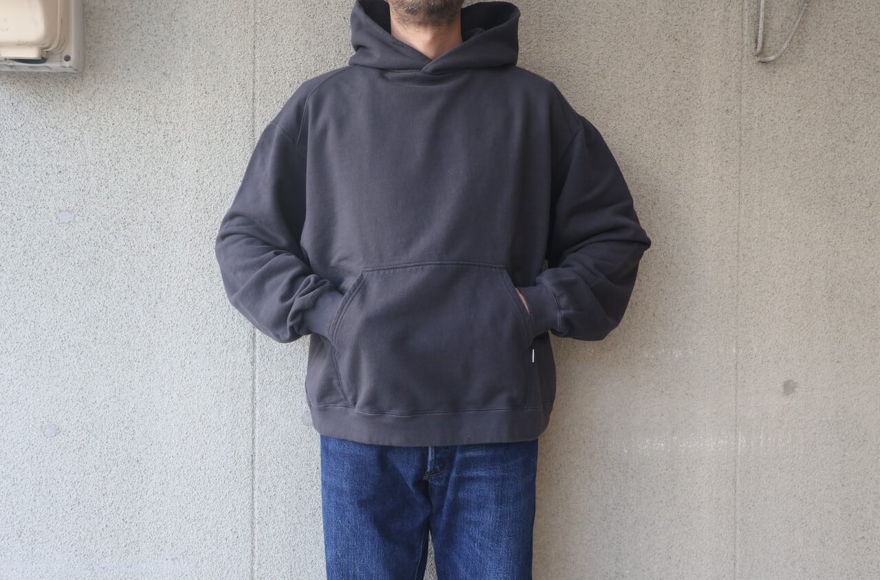 SANDINISTA / Overdyed Hooded Sweatshirt | castlerock