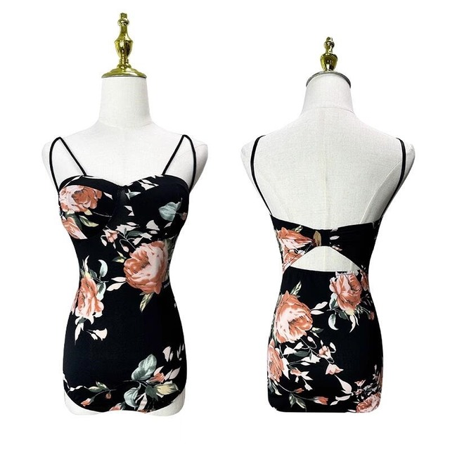 エテルナ　キャミソール　トップス　(レオタードタイプ）　ds0787