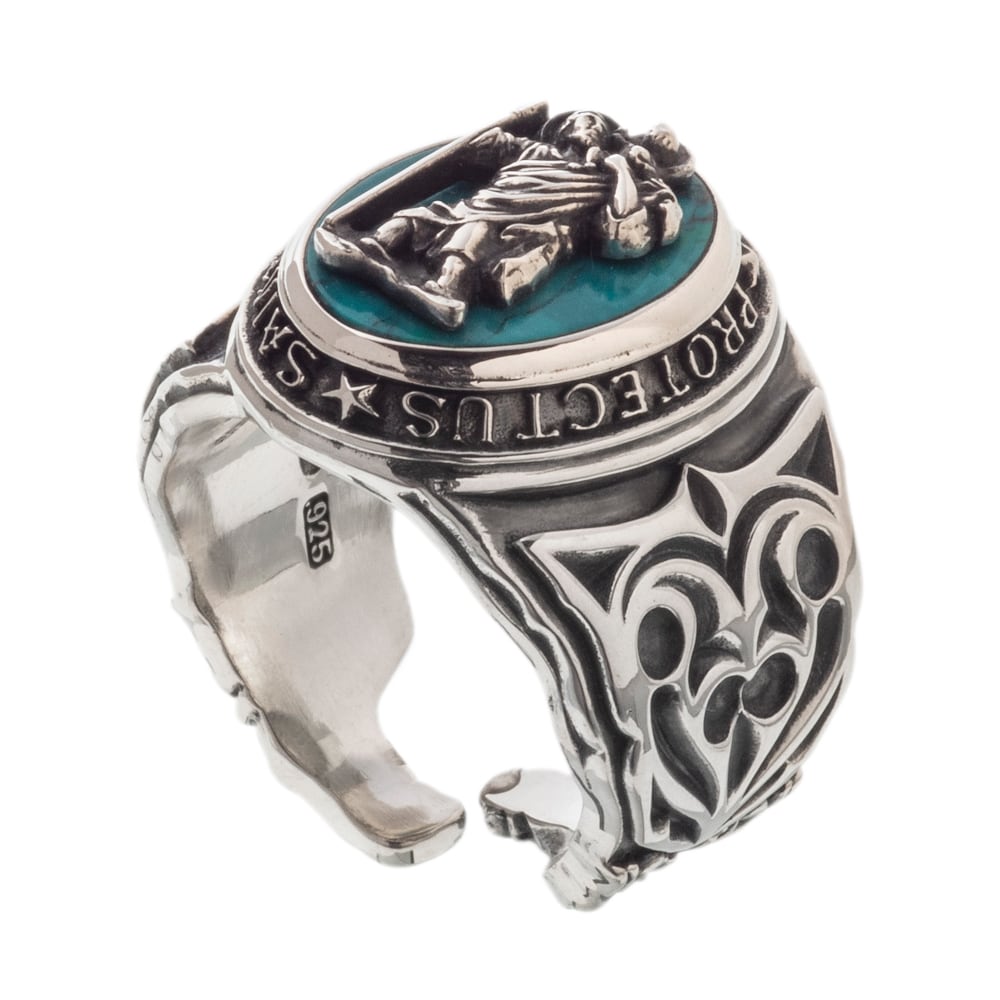 セントクリストファーリング ACR0306 St. Christopher ring シルバー