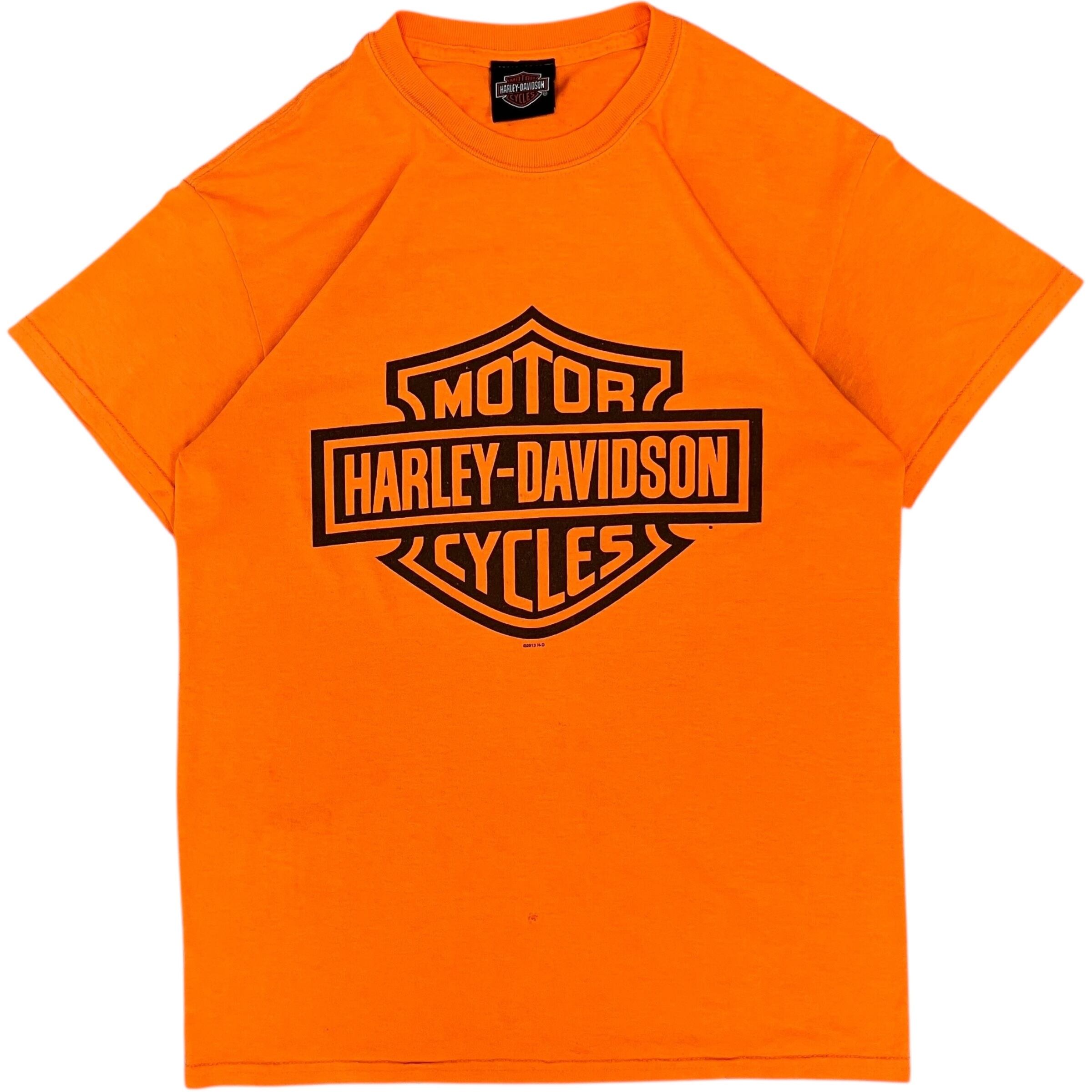 《M》Harley-Davidson ハーレーダビッドソン プリントTシャツ 両面プリント No.3189