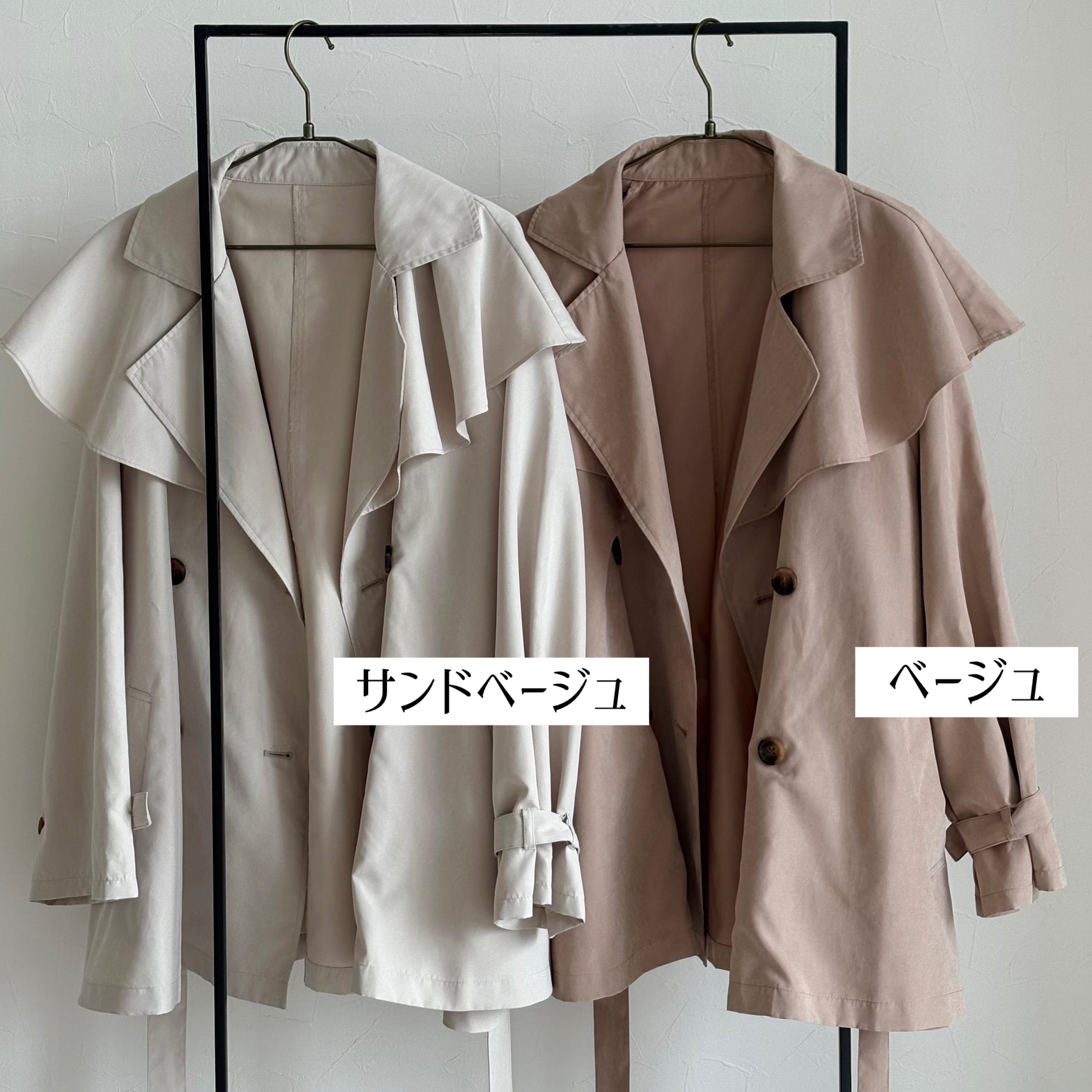 ポンチョ風ミドル丈コート【y8014-z】宅配便送料無料/宅配便発送 | zena