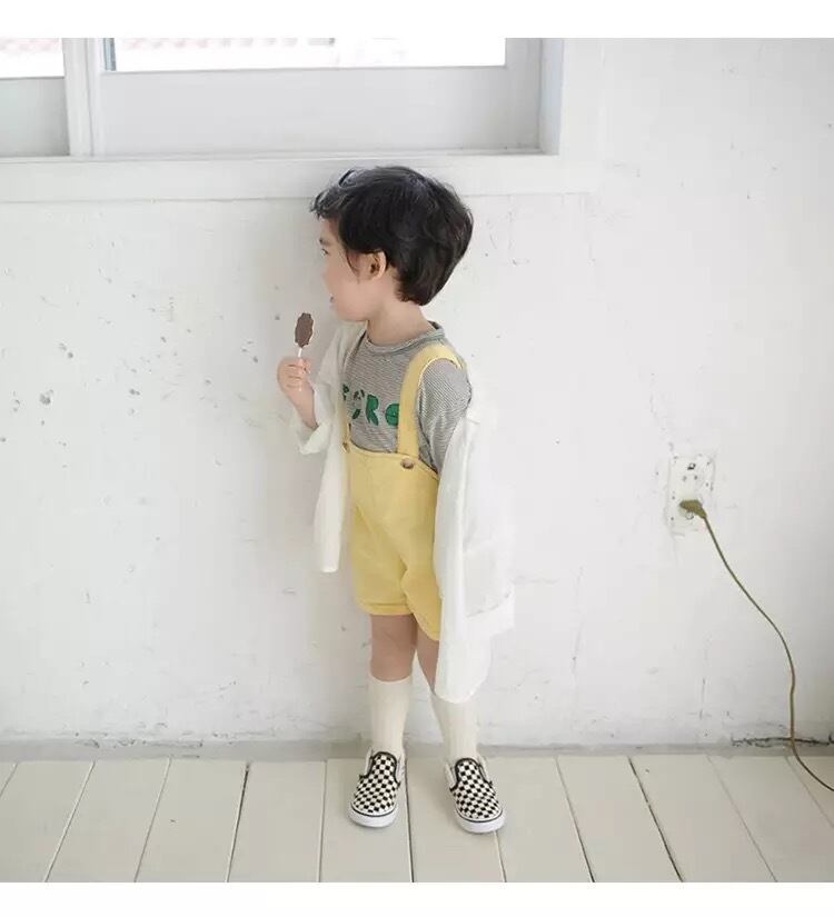 【即納】RETRO ボーダーTシャツ｜海外子供服｜韓国子供服