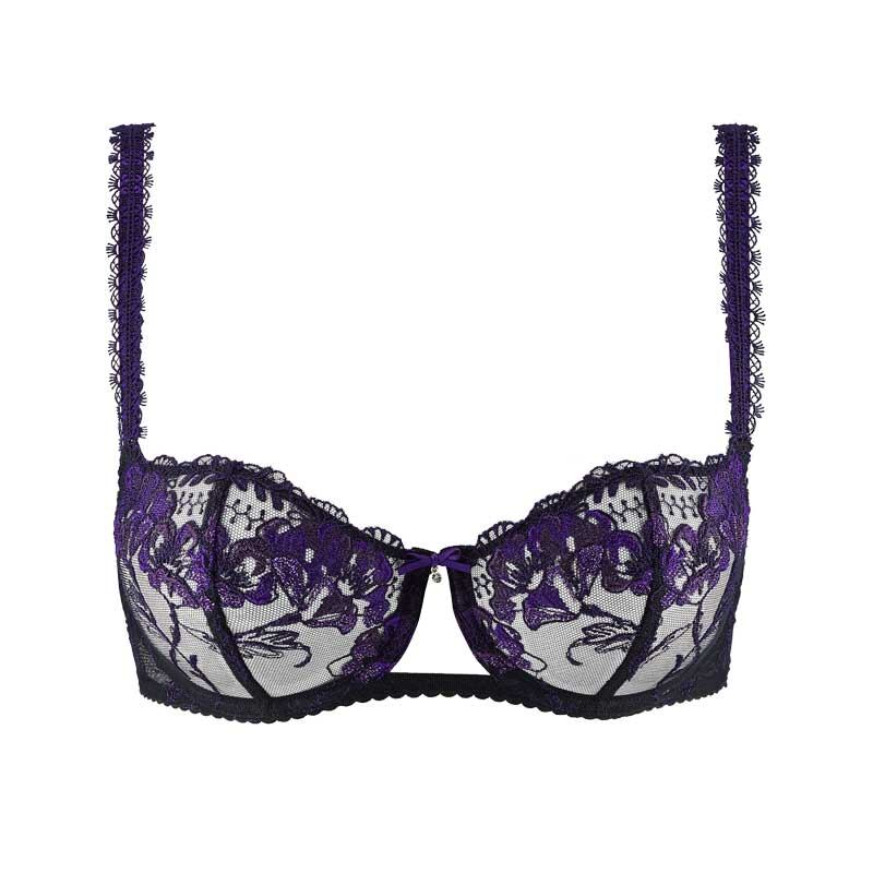 ハーフカップブラ 