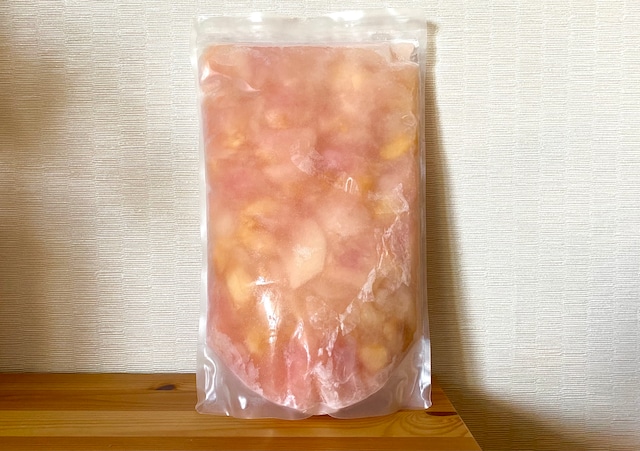 【冷凍】しまなみピーチ（白桃・黄桃）　1500g