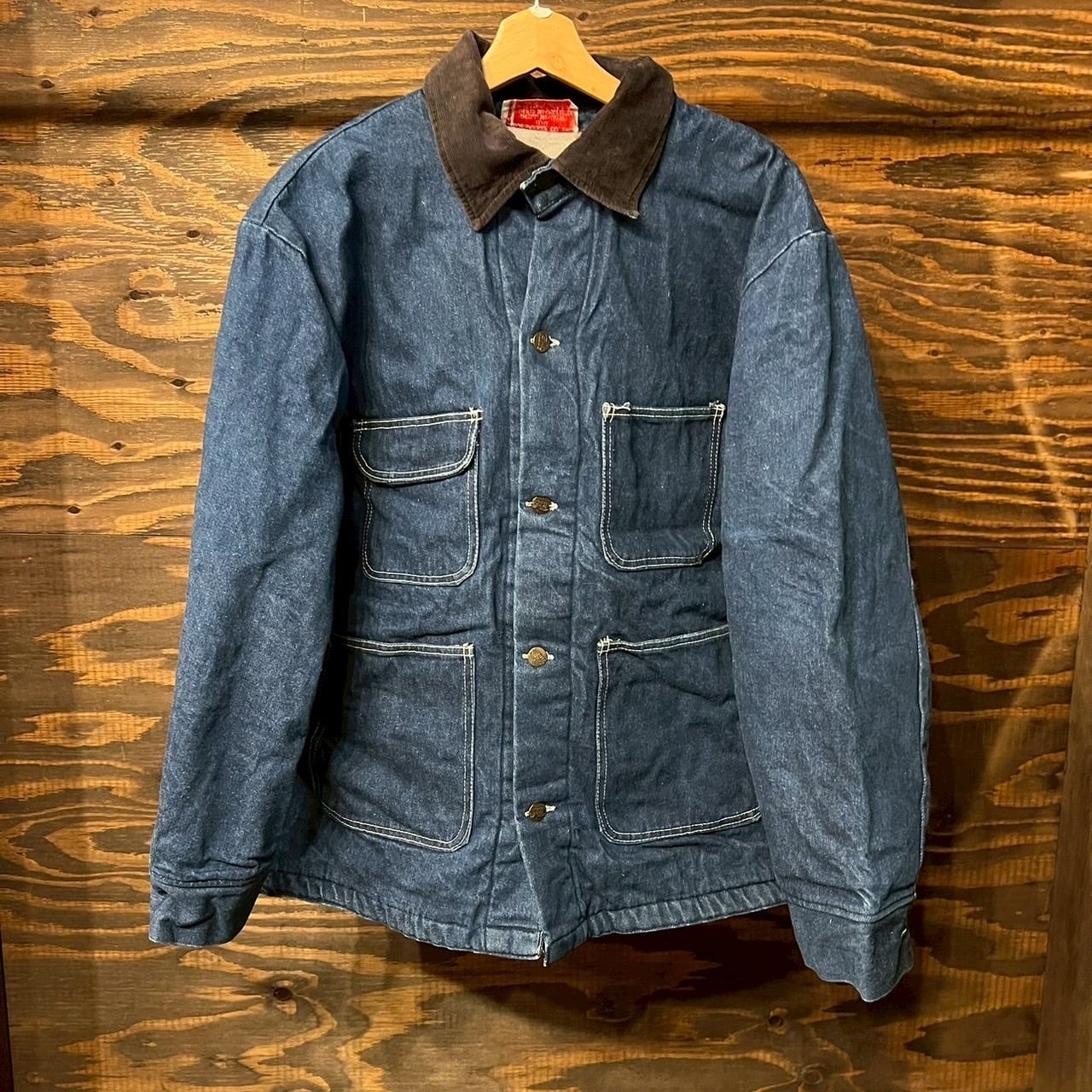 60s フレンチ ヴィンテージ ワークジャケット 13スター カバーオール L