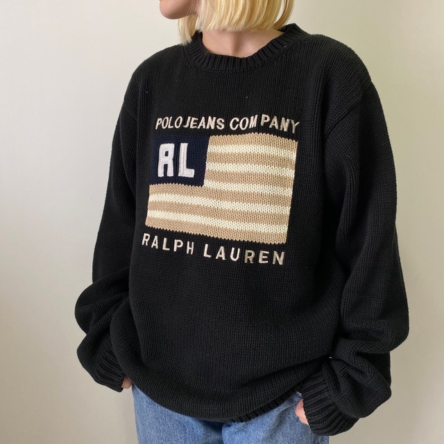 POLO JEANS CO. Ralph Lauren ラルフローレン 星条旗 USA アメリカ国旗 