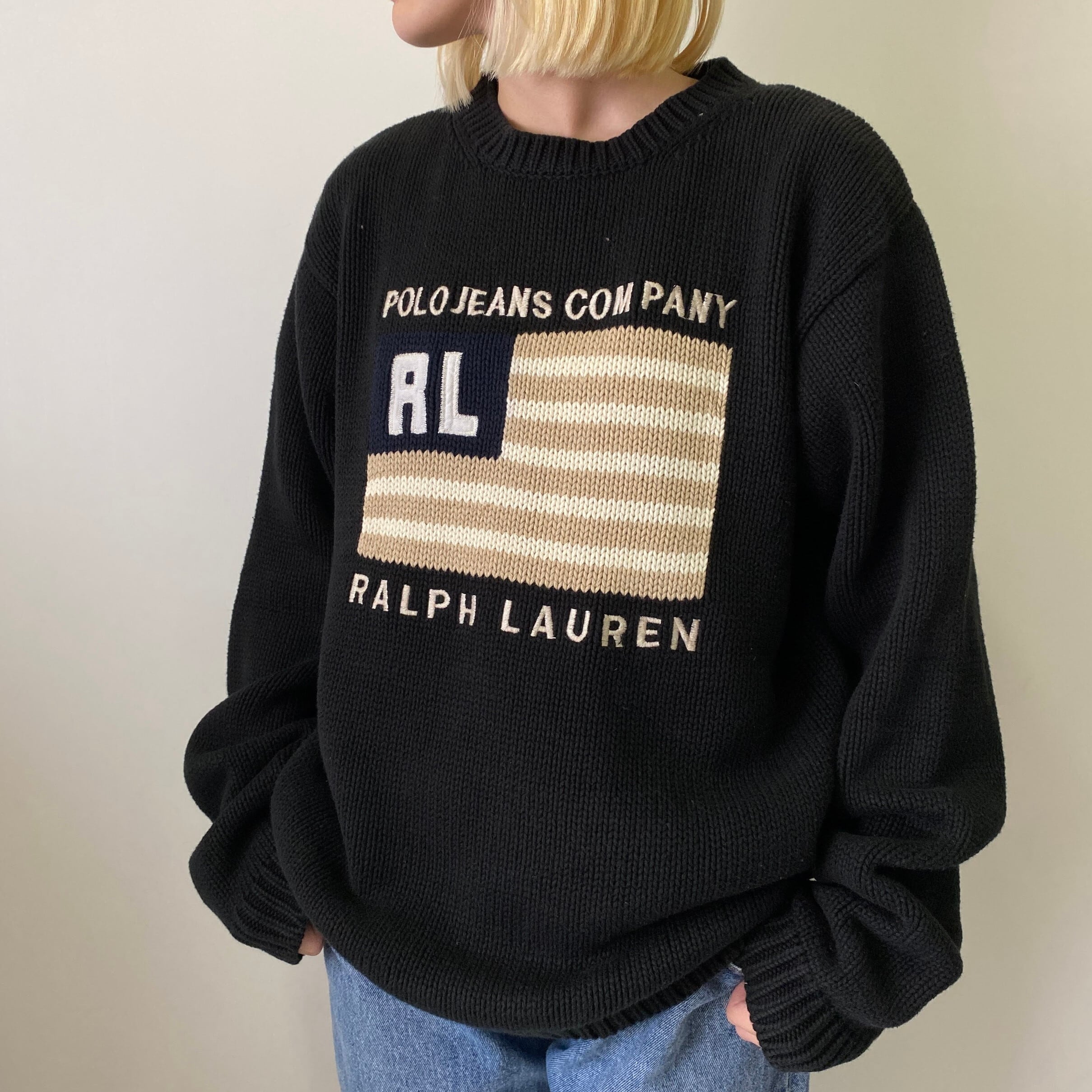POLO JEANS CO. Ralph Lauren ラルフローレン 星条旗 USA アメリカ国旗 