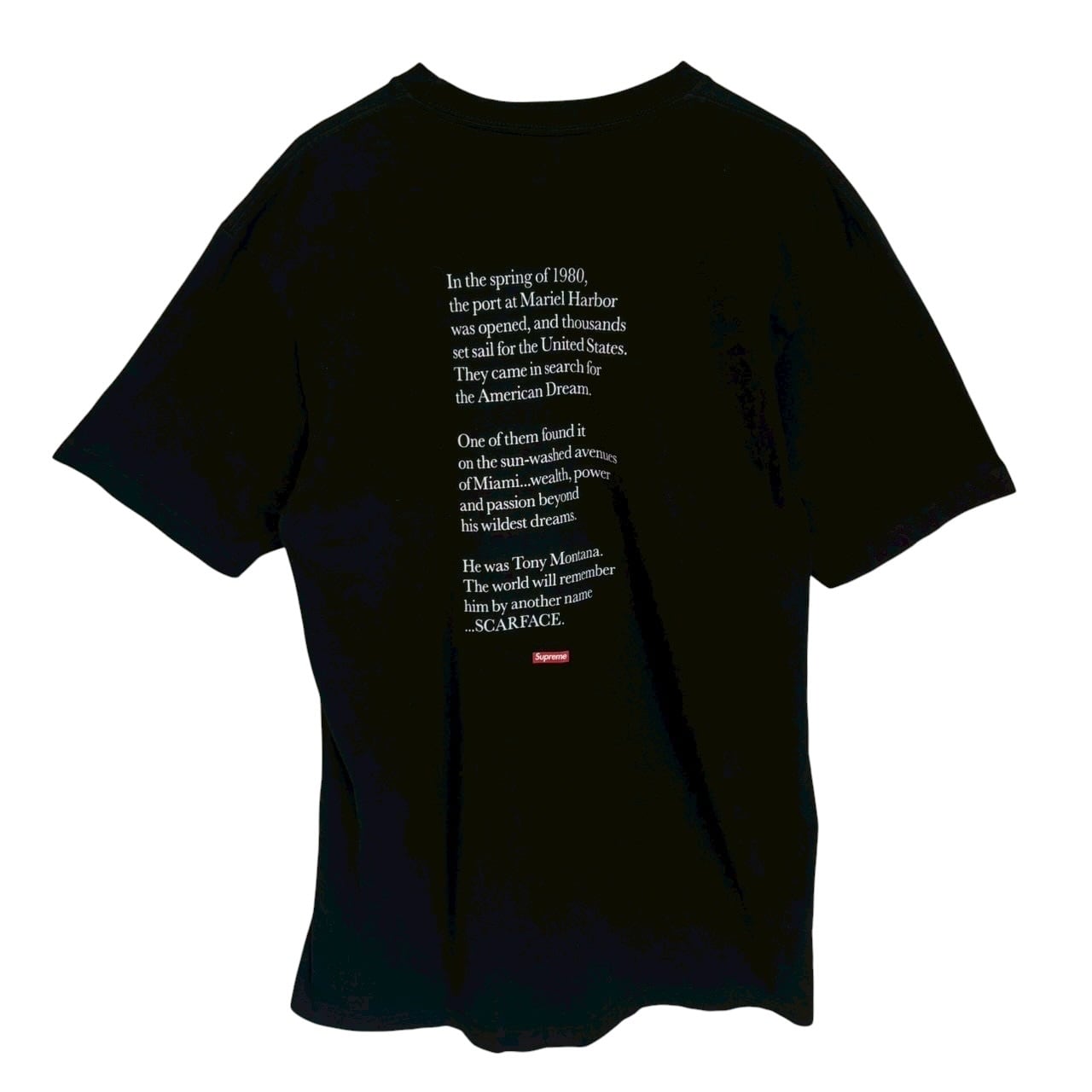 supreme シュプリーム Tシャツ L Scarface スカーフェイス 映画 | 古着